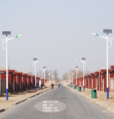 新农村6米太阳能路灯